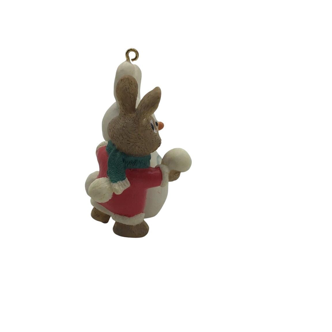 1991 Snow Twins Hallmark Ornament (Tender Touches) QX4979