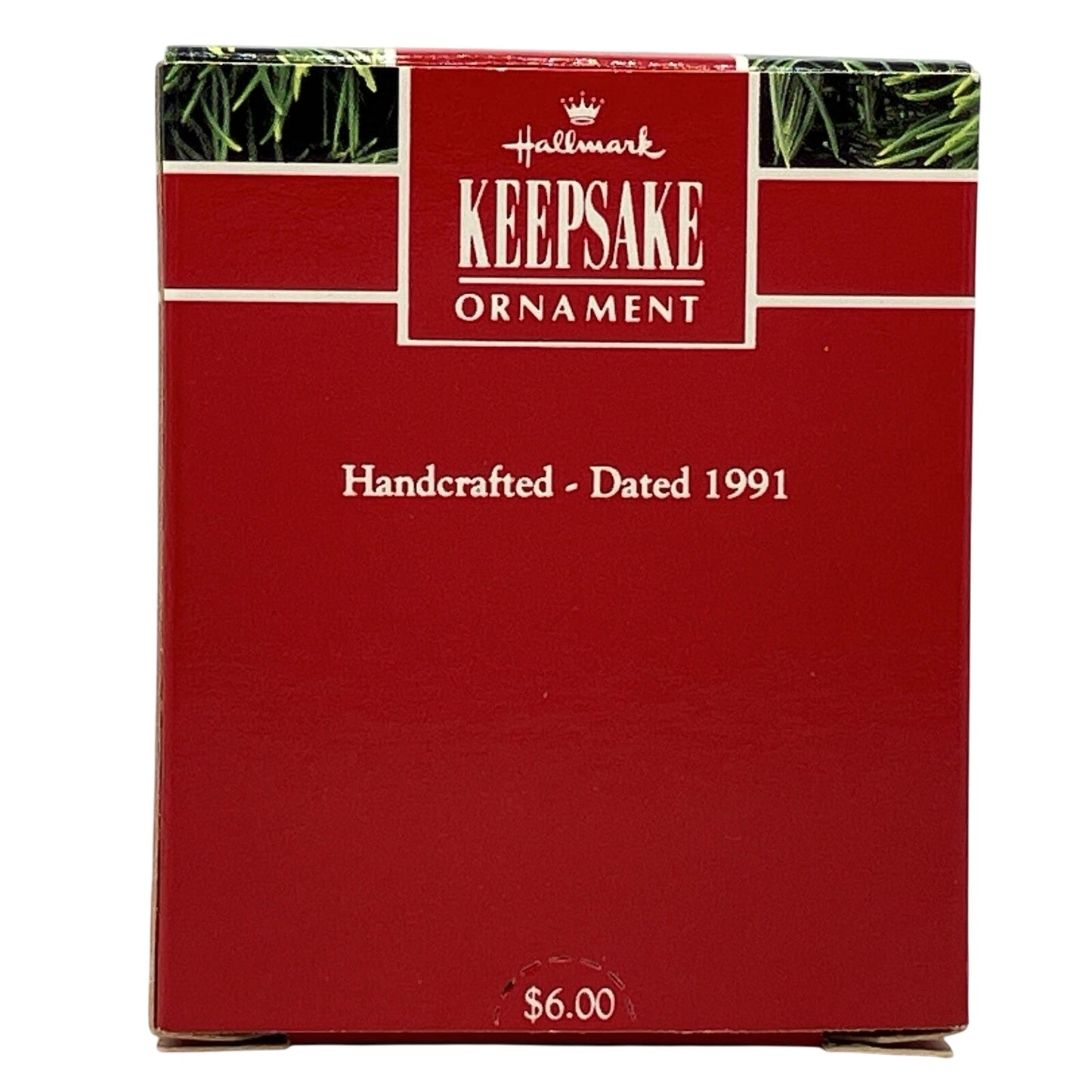 1991 Top Hatter Hallmark Ornament (Rabbit) QXM5889