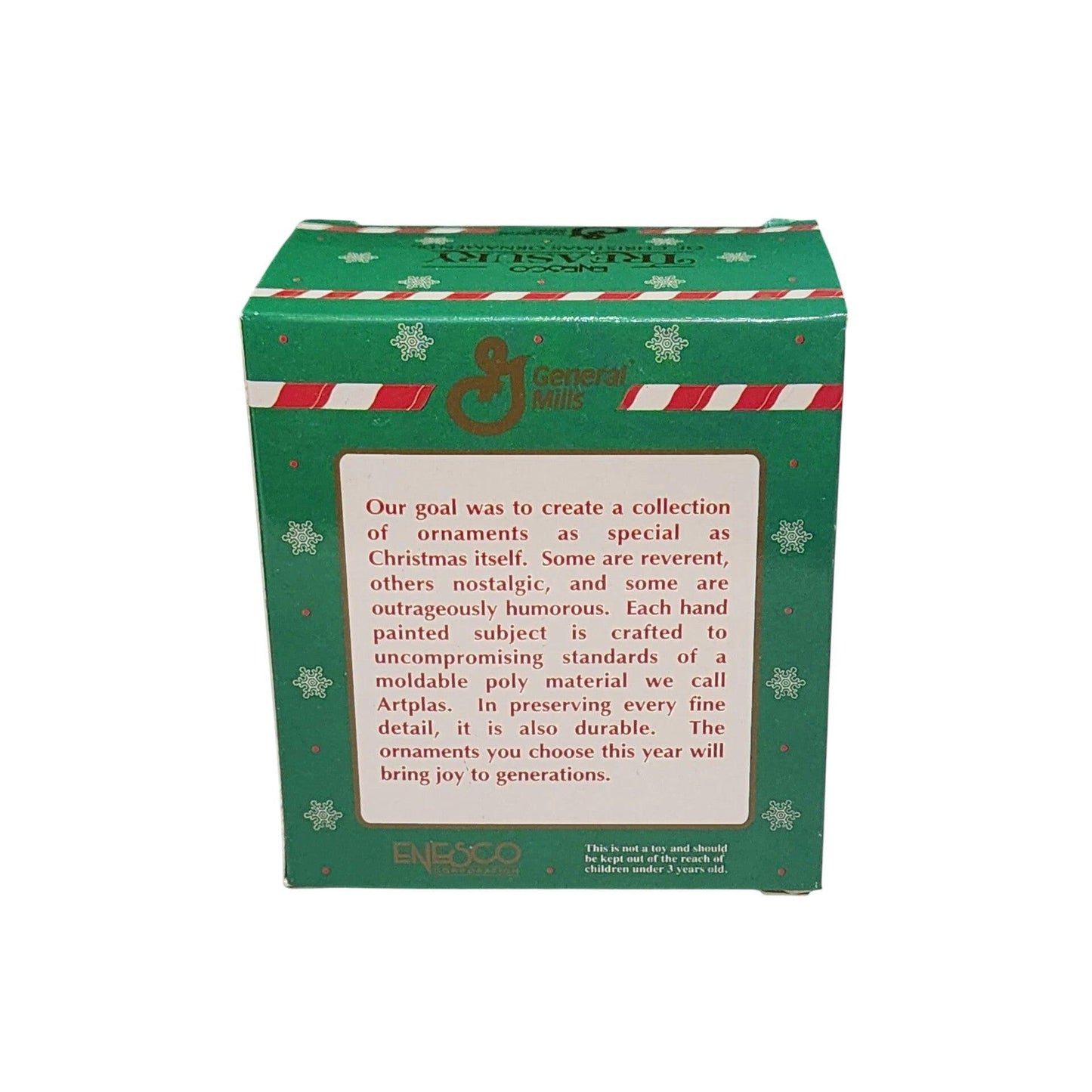 1992 Cartin' Home Holiday Treats Enesco Ornament (General Mills) 832790