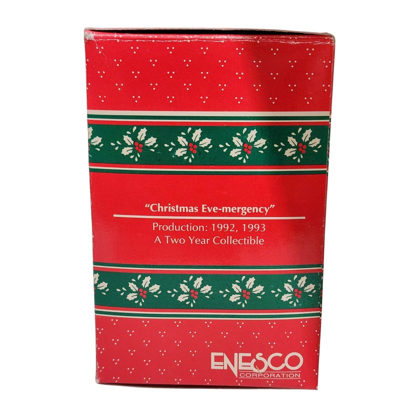 1992 Christmas Eve‑mergency Enesco Ornament (Santa Claus) 588849