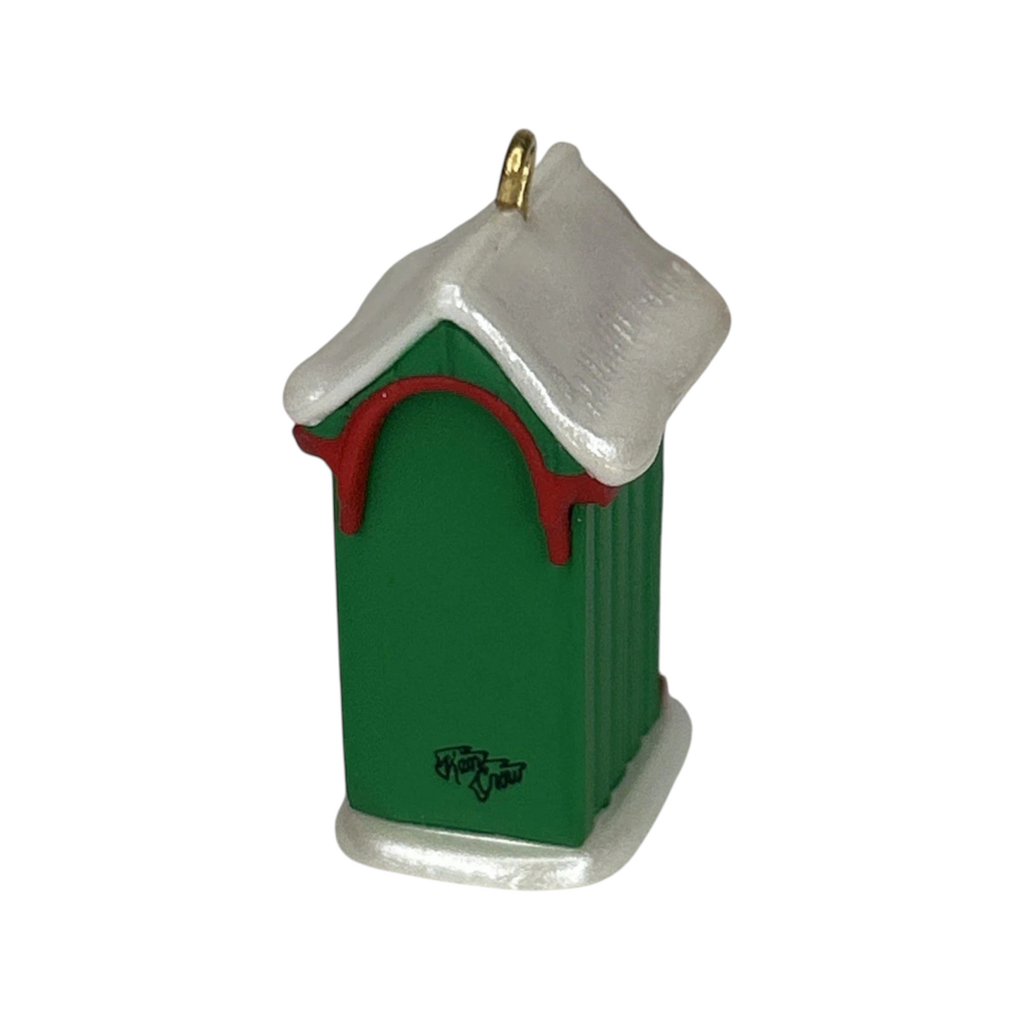 1992 Feeding Time Hallmark Ornament (Santa Claus) QXM5481