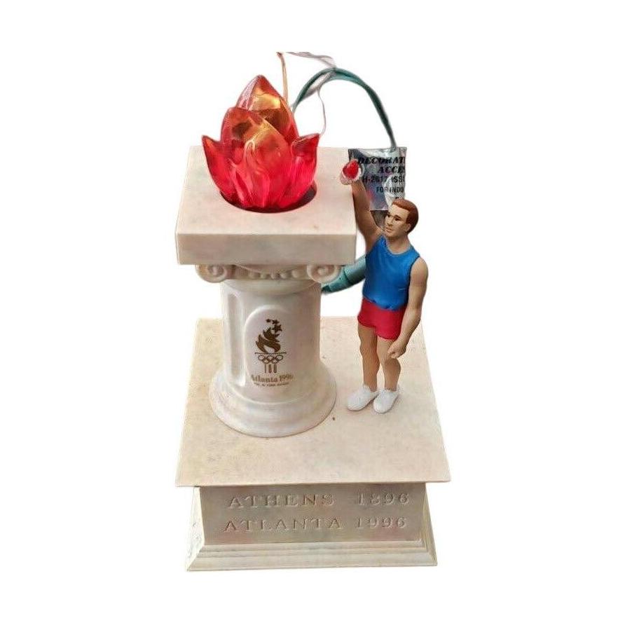 1992 Lighting The Flame Hallmark Ornament (Olympic) QXE7444