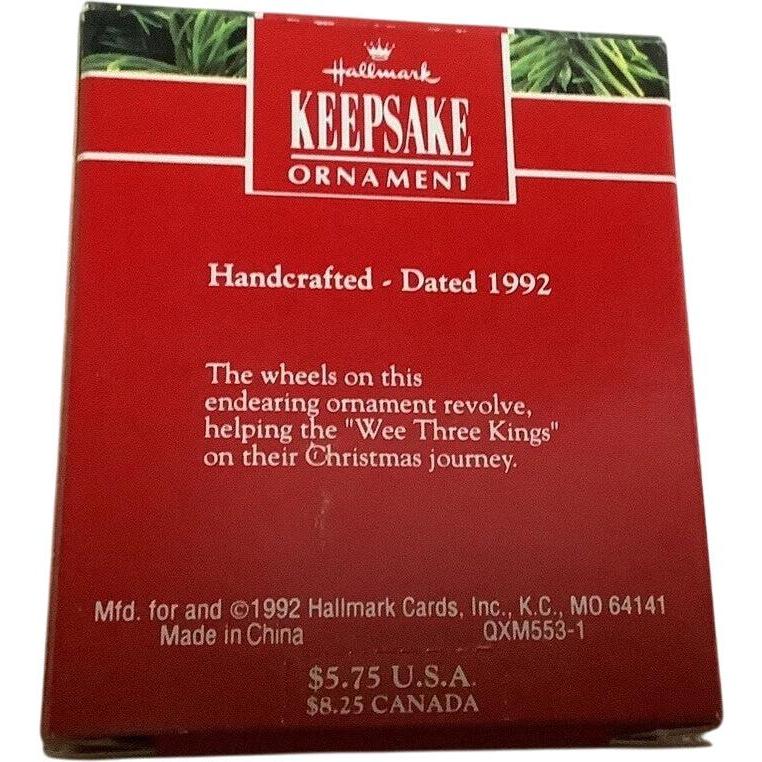 1992 Wee Three Kings Hallmark Ornament (Nativity) QXM5531