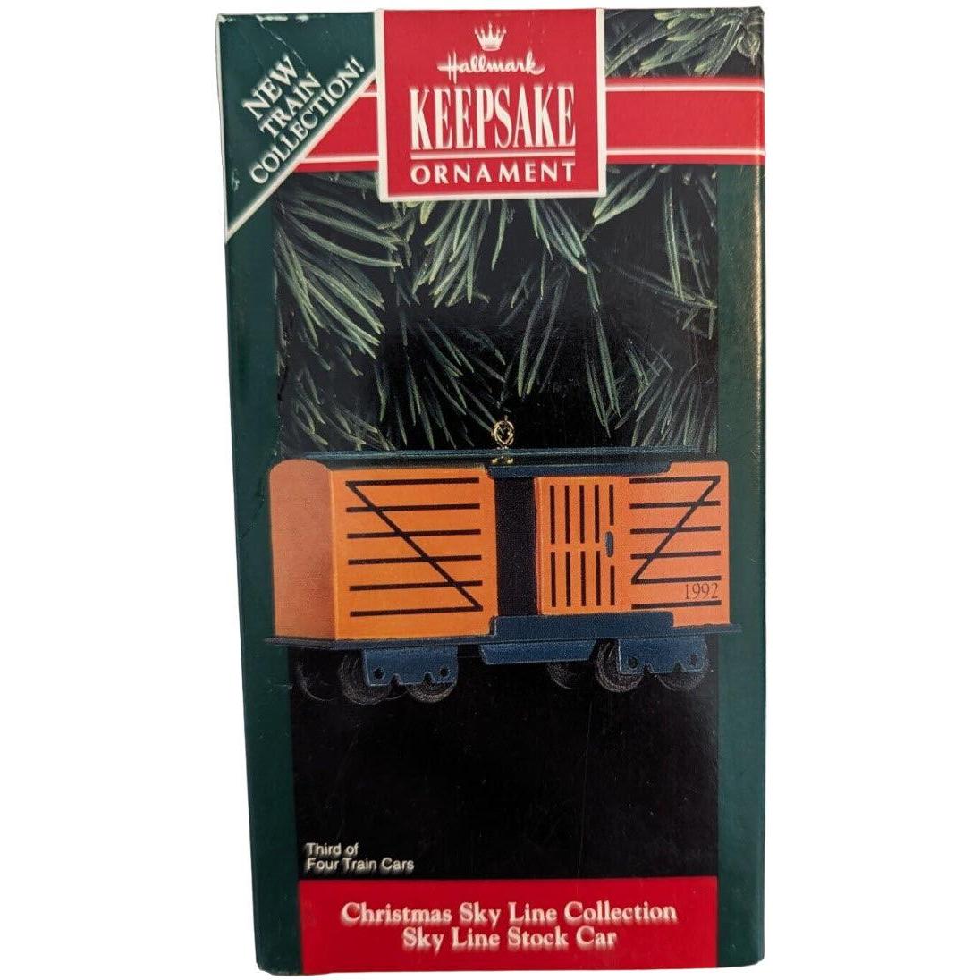 1992 Christmas Sky Line Stock Car Hallmark Ornament (Christmas Sky Line) QX5314