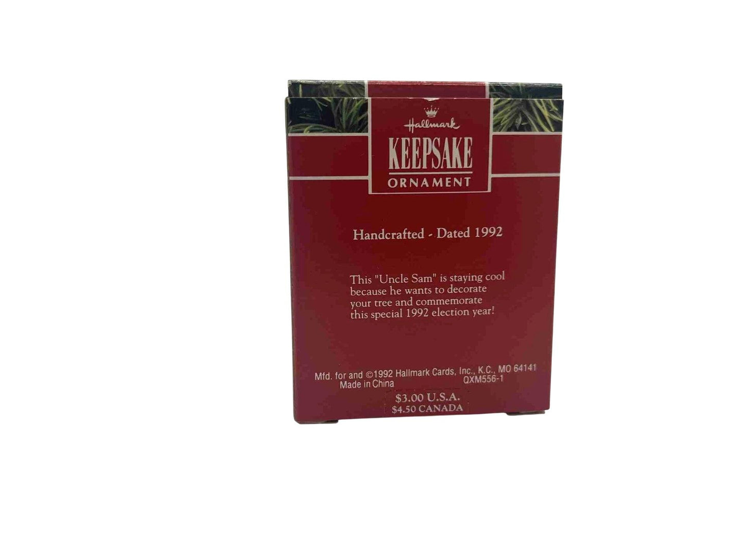 1992 Cool Uncle Sam Hallmark Ornament (Snowmen) QXM5561