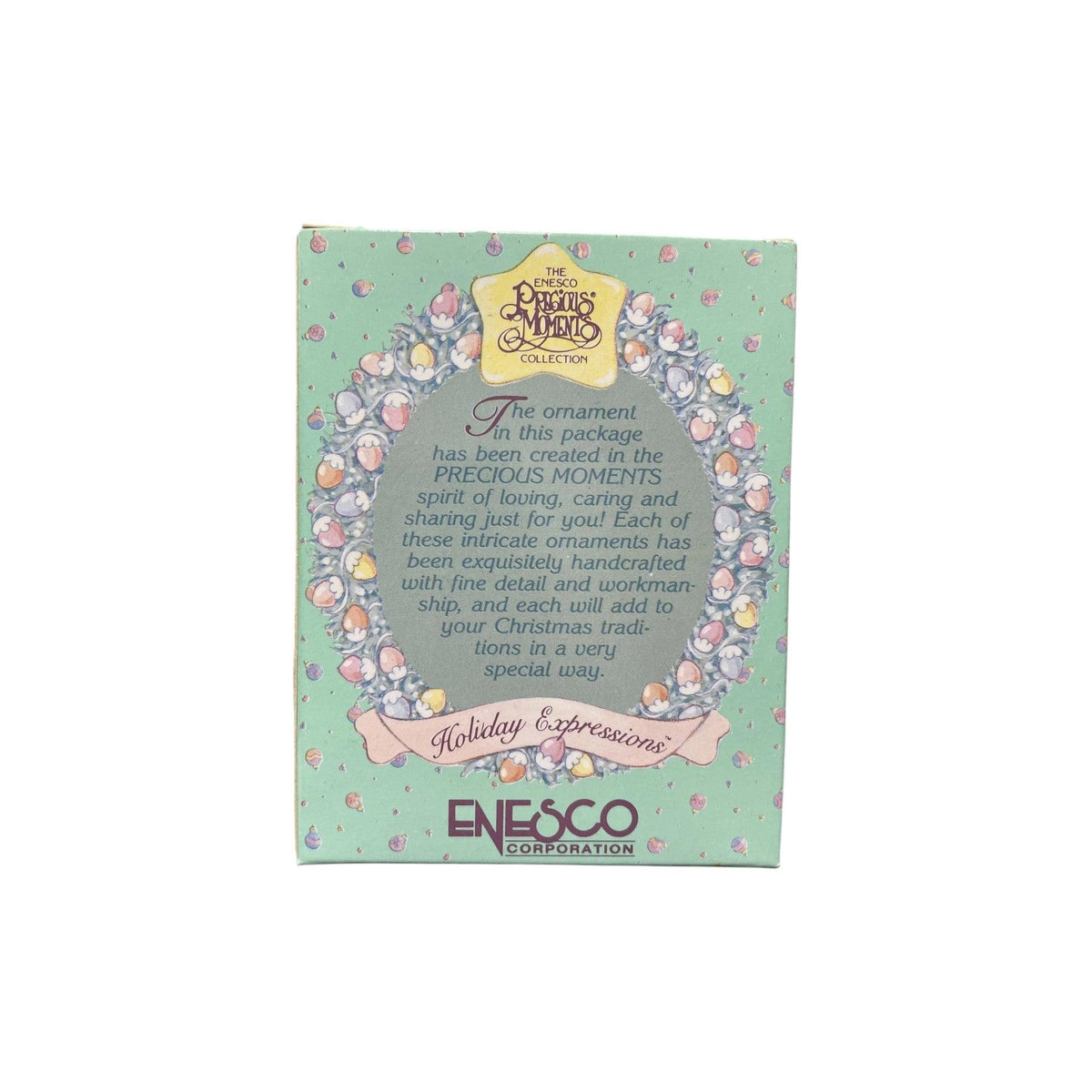1992 Holiday Expressions - "Our First Christmas Together" Enesco Ornament (Precious Moments) 831212 Image7