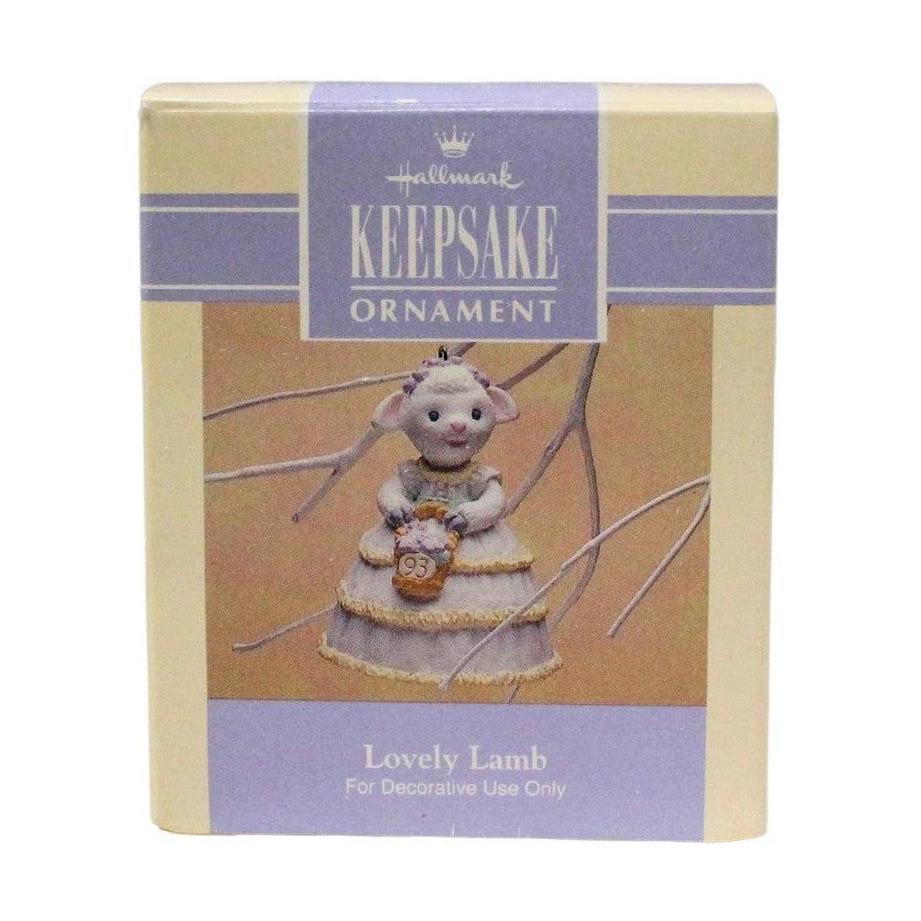 1992 Lovely Lamb Hallmark Ornament (Easter) QEO8372
