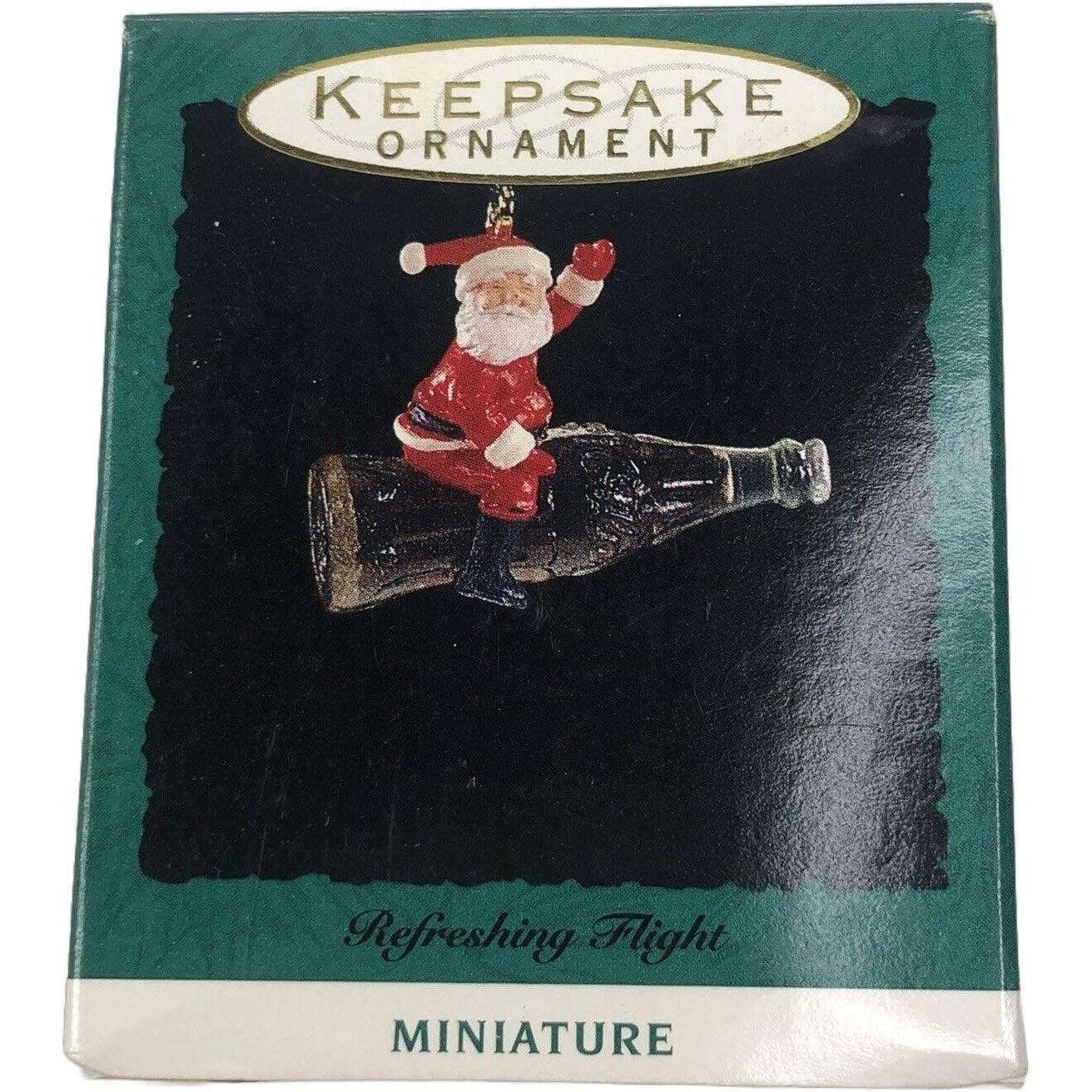 1992 Refreshing Flight Hallmark Ornament (Coca-Cola) QXM4112