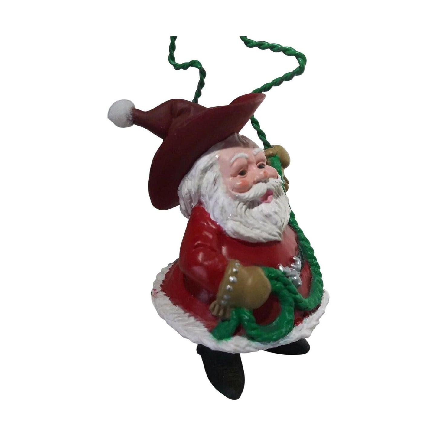 1992 Santa's Roundup Hallmark Ornament (Cowboy) QX5084