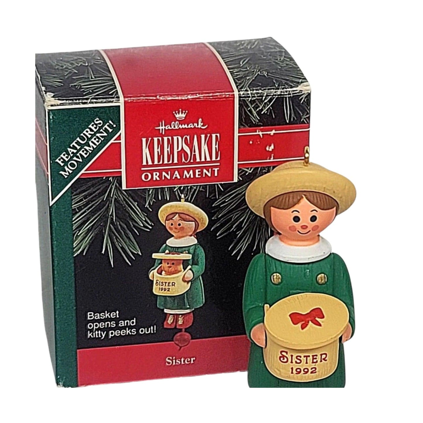 1992 Sister Hallmark Ornament (Family) QX4681
