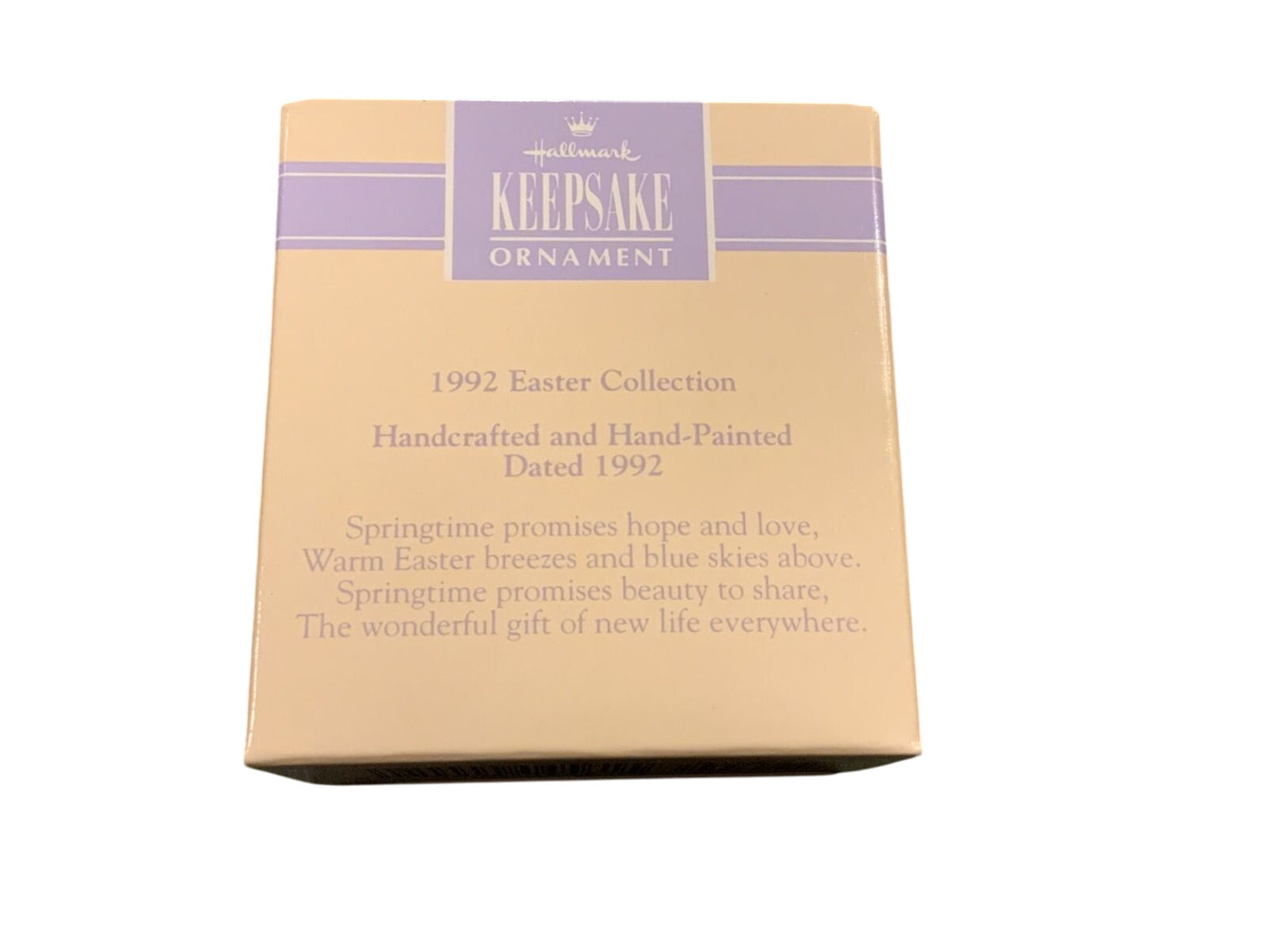 1992 Springtime Egg Hallmark Ornament (Easter) QEO9321