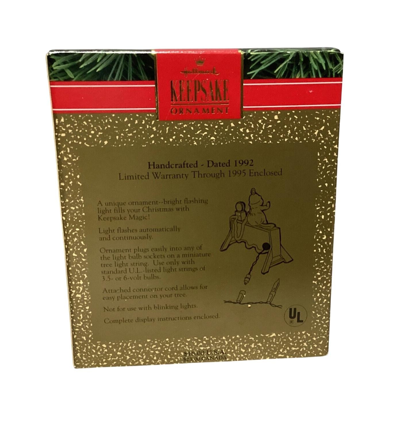 1992 Under Construction Hallmark Ornament (Beaver) QLX7324