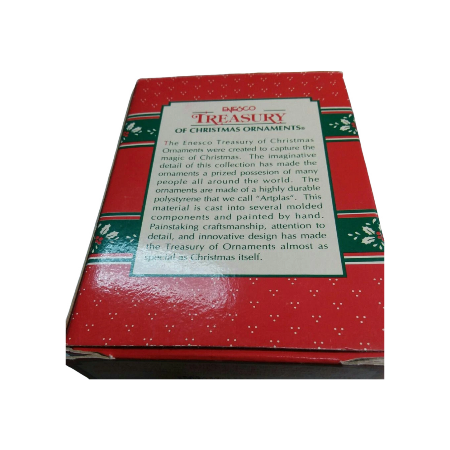 1992 Wrappin' Up Warm Wishes Enesco Ornament (Mouse) 593141 Image7