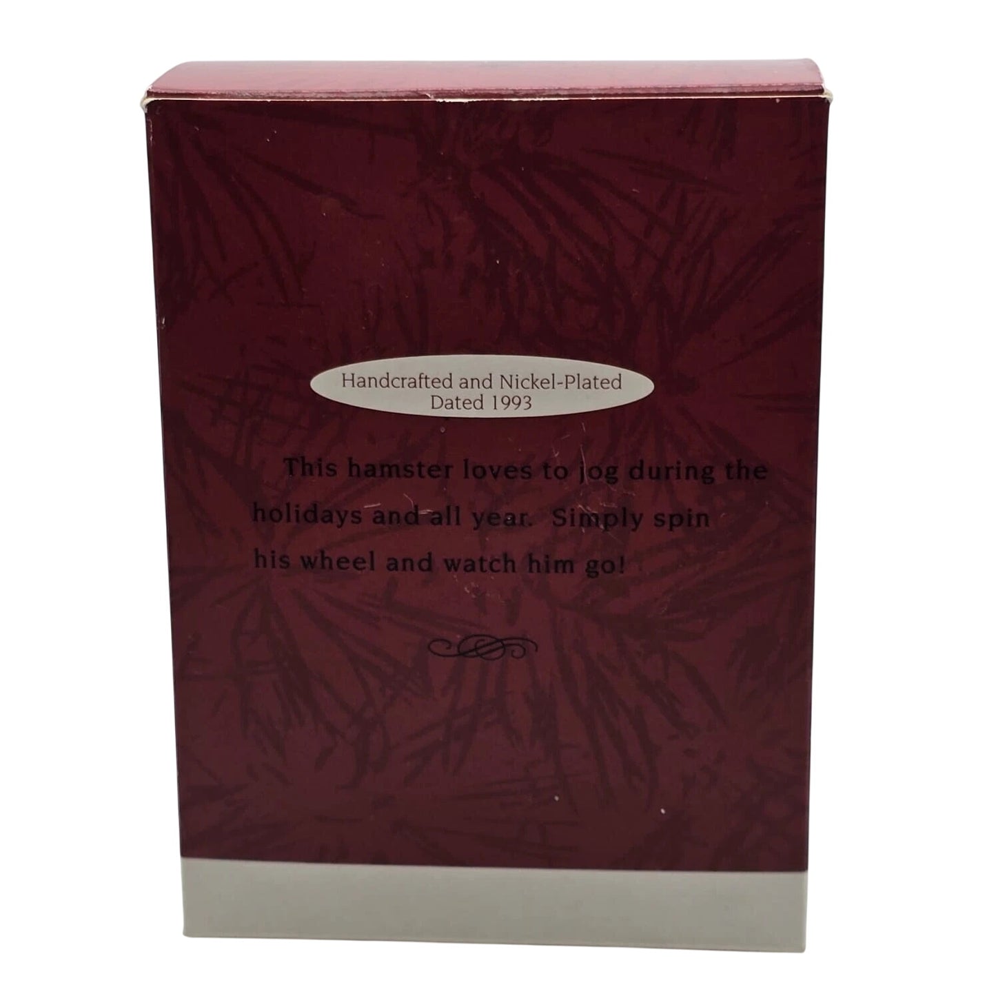 1993 Big Roller Hallmark Ornament (Mouse) QX5352