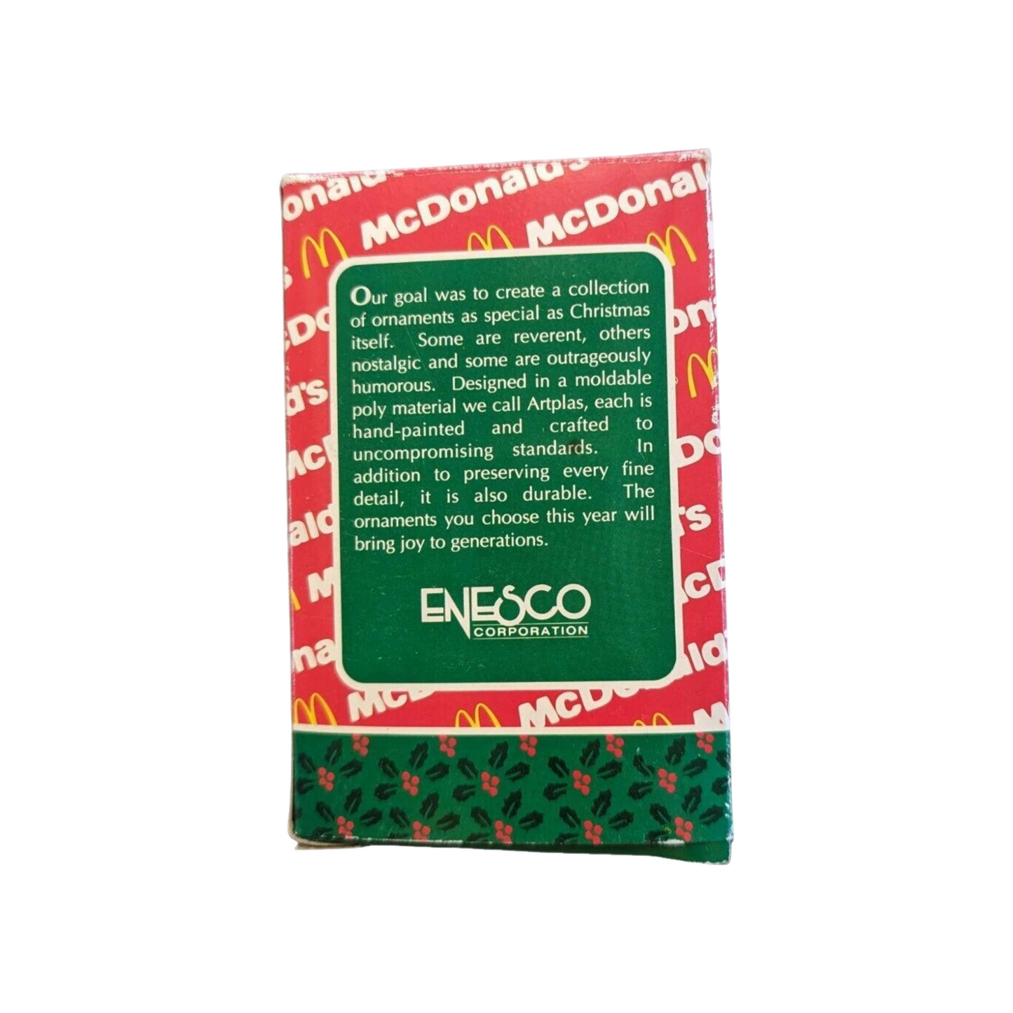 1993 Holiday Orders - McDonald's Dated (McDonald's)