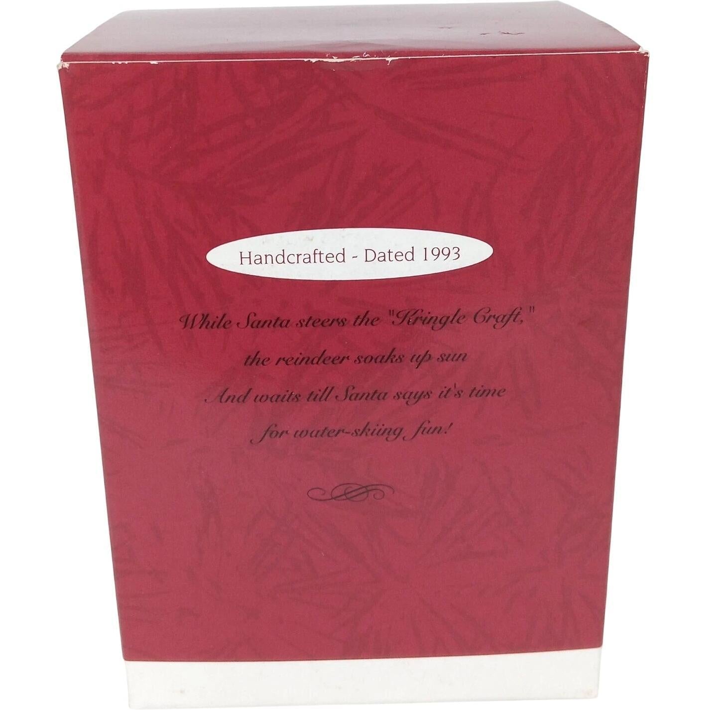 1993 Making Waves Hallmark Ornament (Santa Claus) QX5775