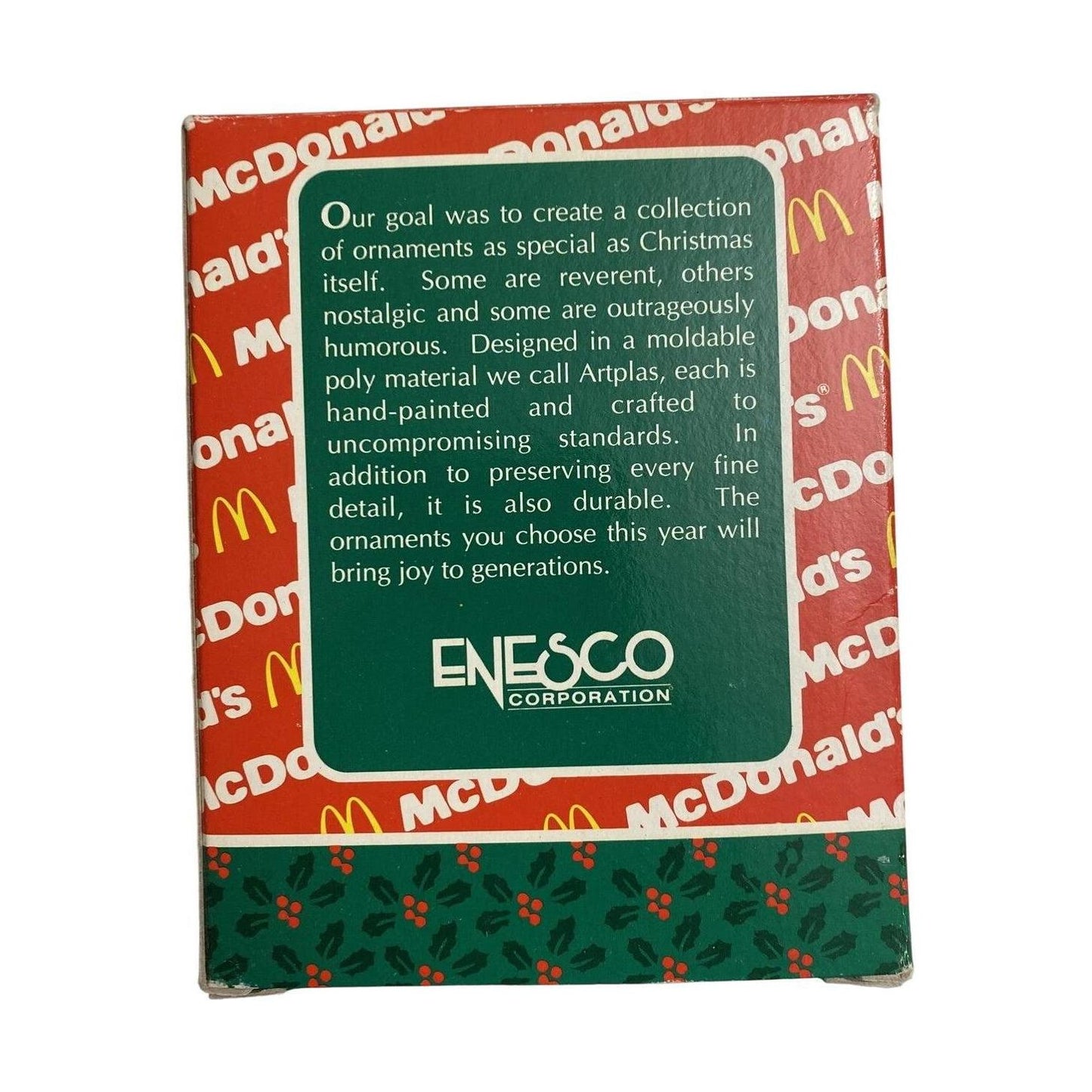 1993 Merry Mc-Choo-Choo Enesco Ornament (McDonald's) 595063