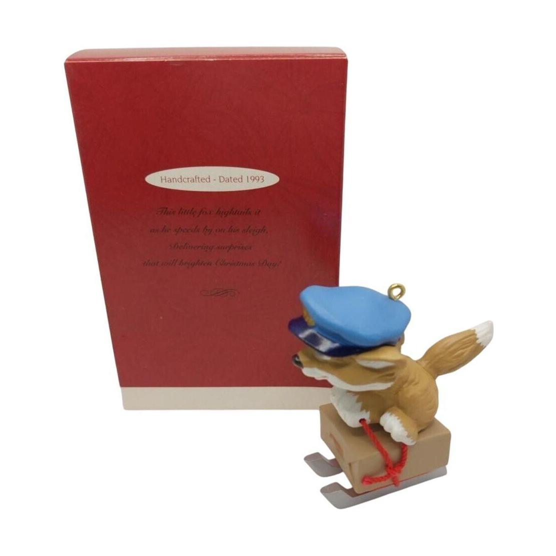 1993 Quick as a Fox Hallmark Ornament (Fox) QX5792