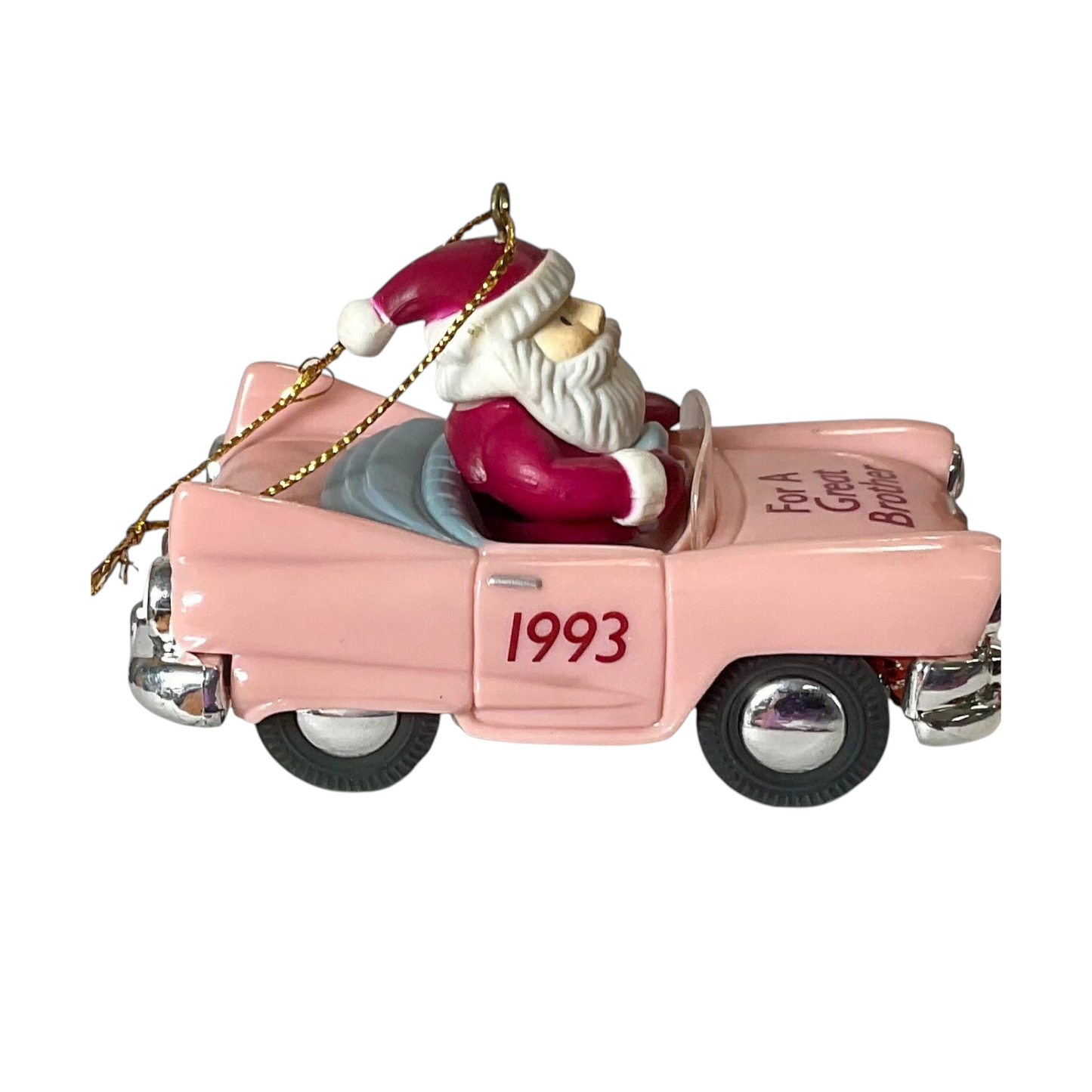 1993 Santa's Wheels Carlton Cards Ornaments (Santa Claus) 125986-5