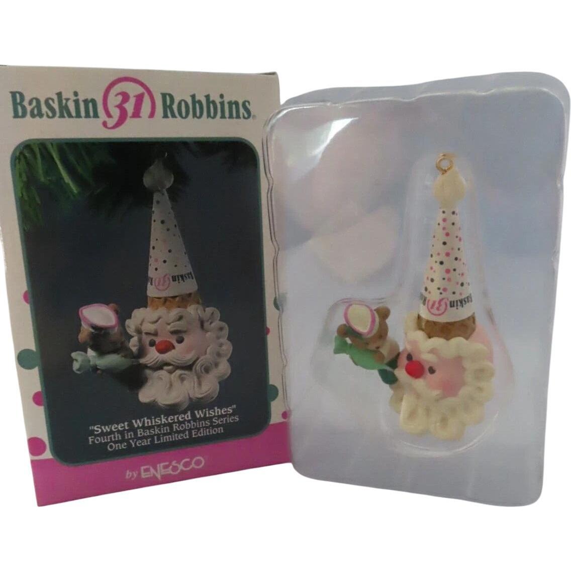 1993 "Sweet Whiskered Wishes" Fourth in Baskin Robbins Series (Enesco)