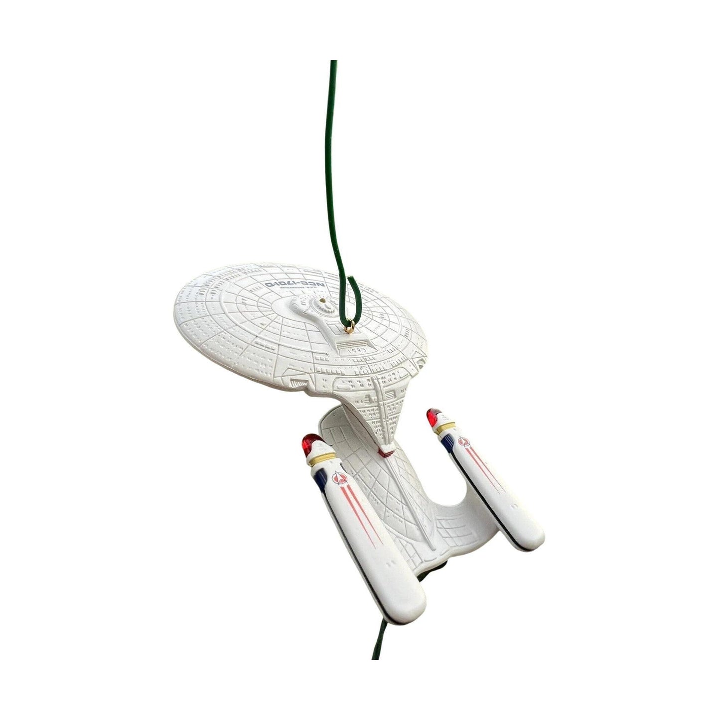 1993 U.S.S. Enterprise - Next Generation Hallmark Ornament (Star Trek) QLX7412