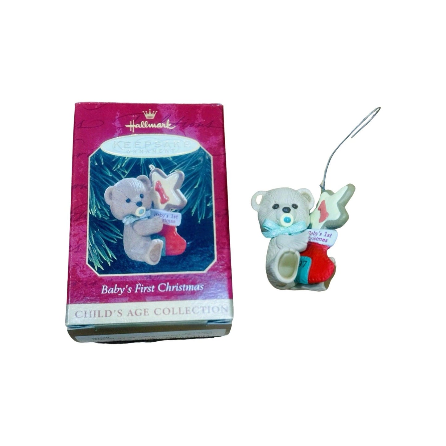 1993 Baby's First Christmas Hallmark Ornament (Baby's First Christmas) QX5525