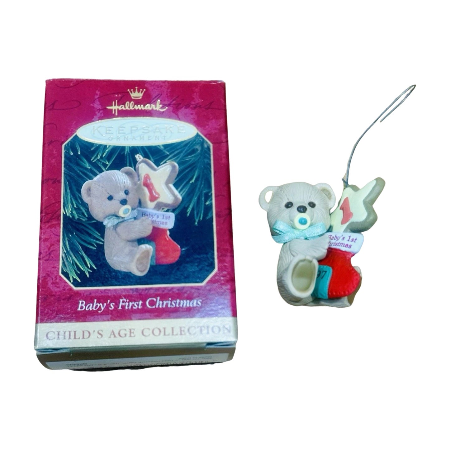 1993 Baby's First Christmas Hallmark Ornament (Baby's First Christmas) QX5525