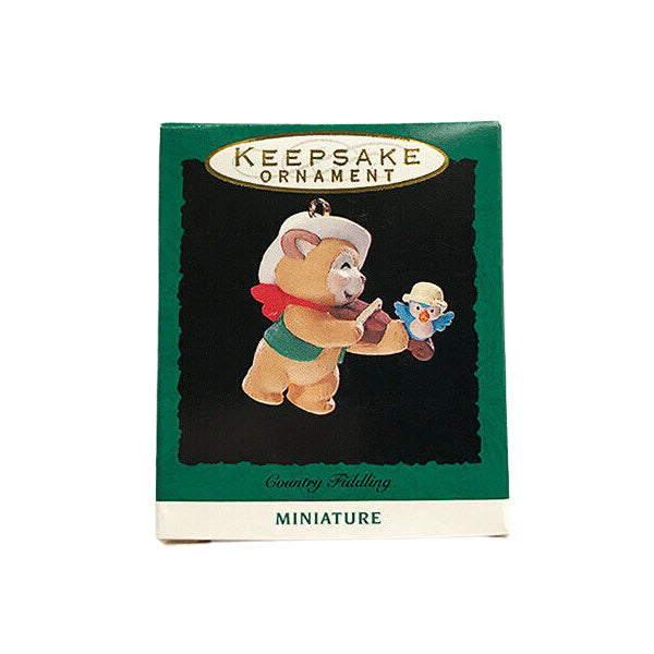 1993 Country Fiddling Hallmark Ornament (Merry Miniatures) QXM4062