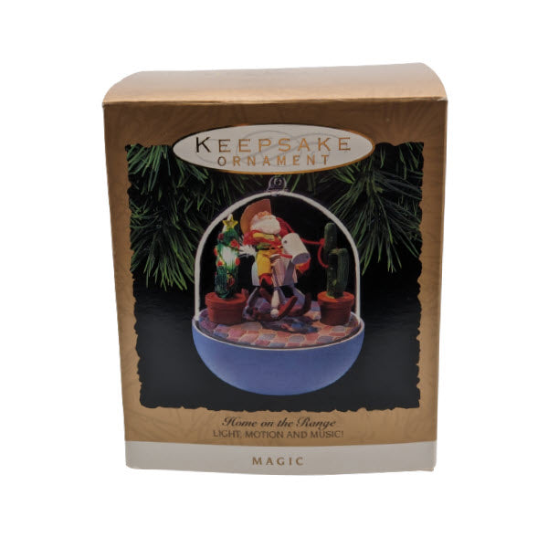 1993 Home on the Range Hallmark Ornament (Magic Globe) QLX7395