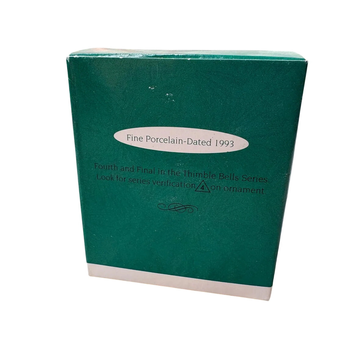 1993 Poinsettia Hallmark Ornament (Thimble Bells) QXM5142