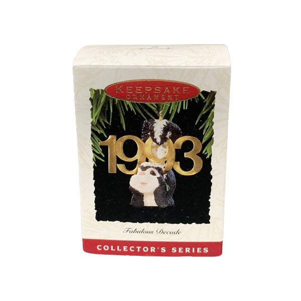 1993 Skunk with Brass 1993 Hallmark Ornament (Fabulous Decade) QX4475