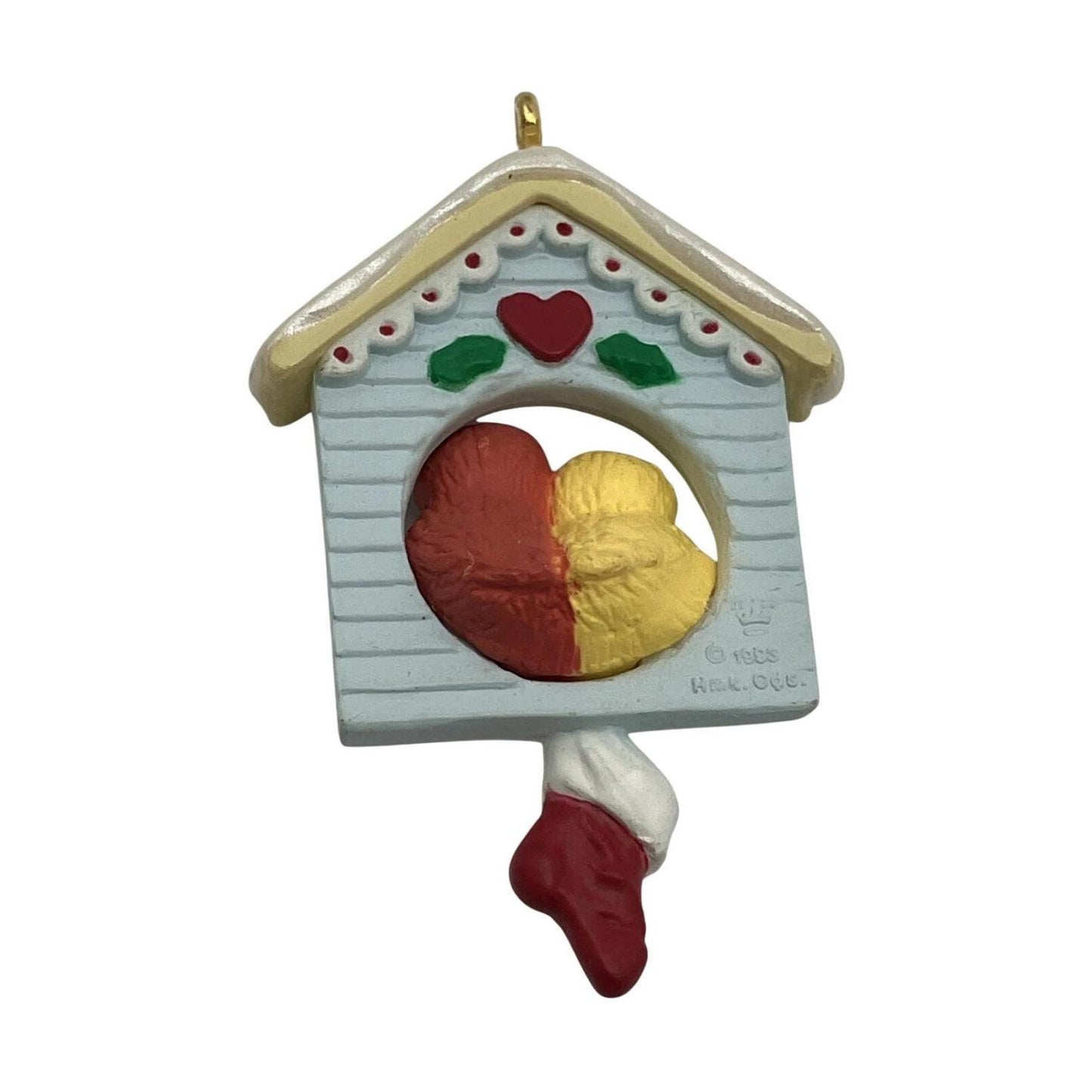 1993 Snuggle Birds Hallmark Ornament (Bird) QXM5182