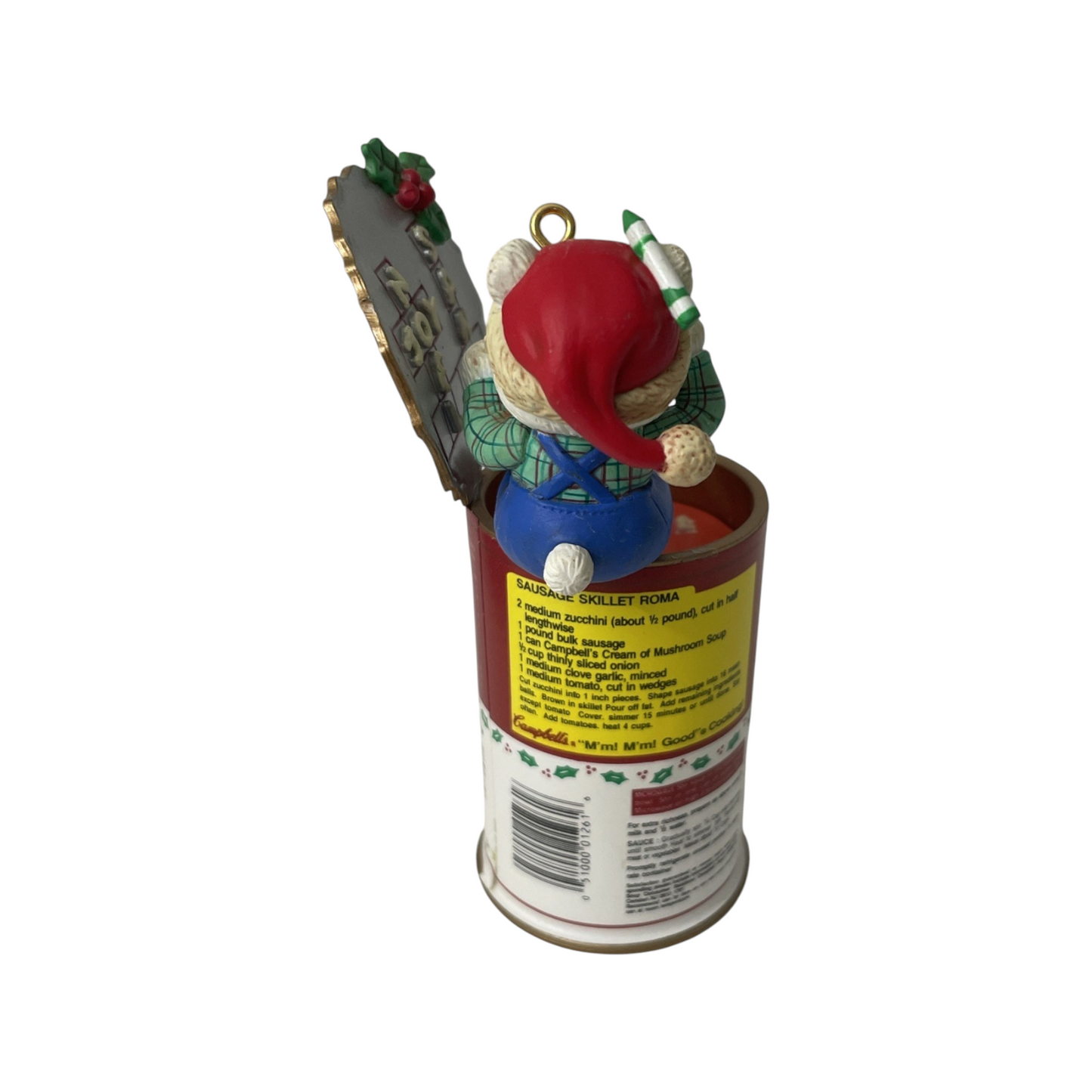 1994 "A" For Santa - Third Issue in the Campbell's Soup Series Enesco Ornament (Enesco) 592676