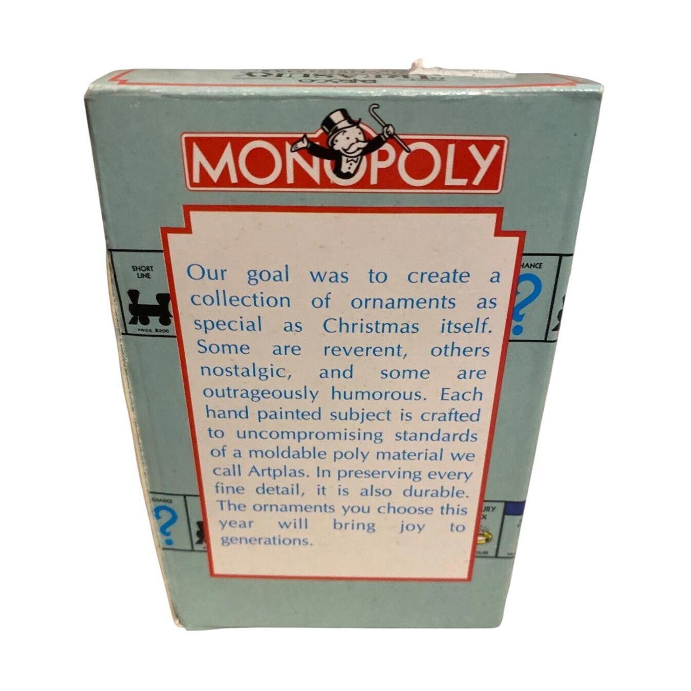 1994 "A Holiday Opportunity" Enesco Ornament (Monopoly) 599735