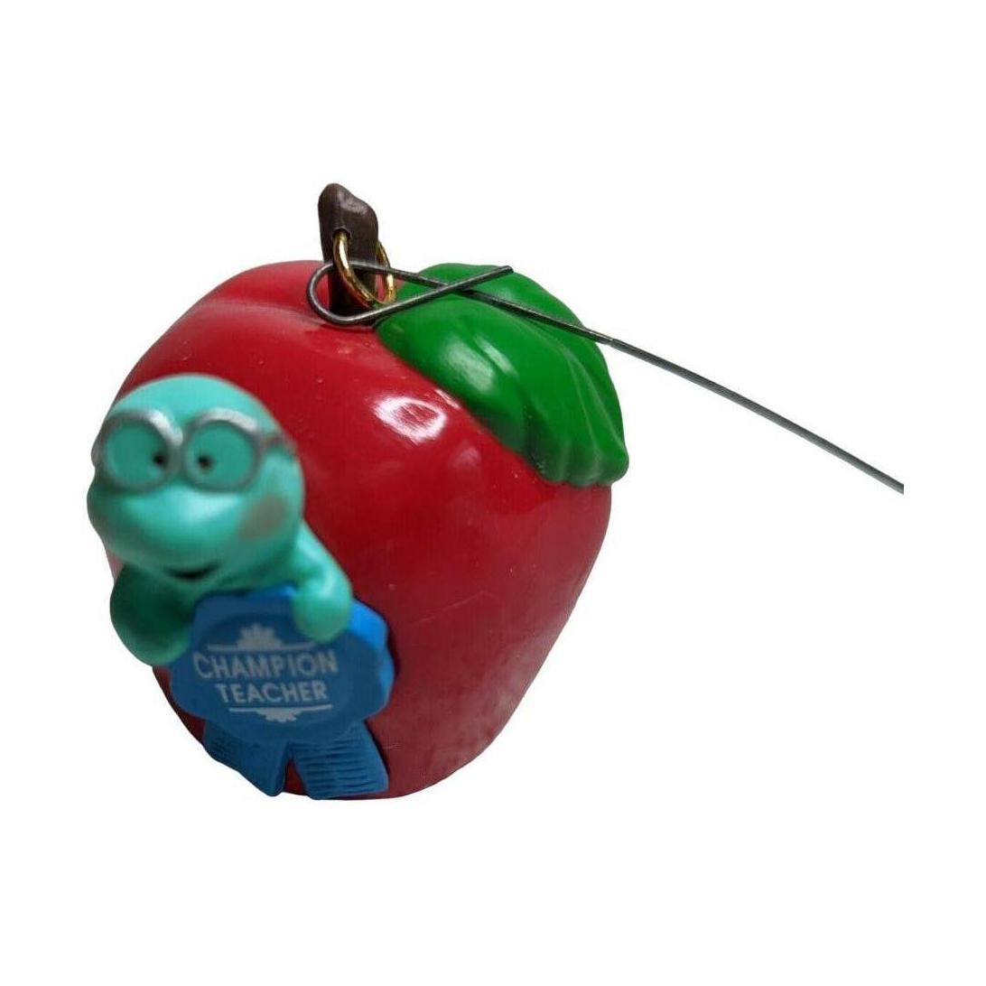 1994 Iago, Abu, and the Genie Hallmark Ornament (Teacher) QX5836 Image3