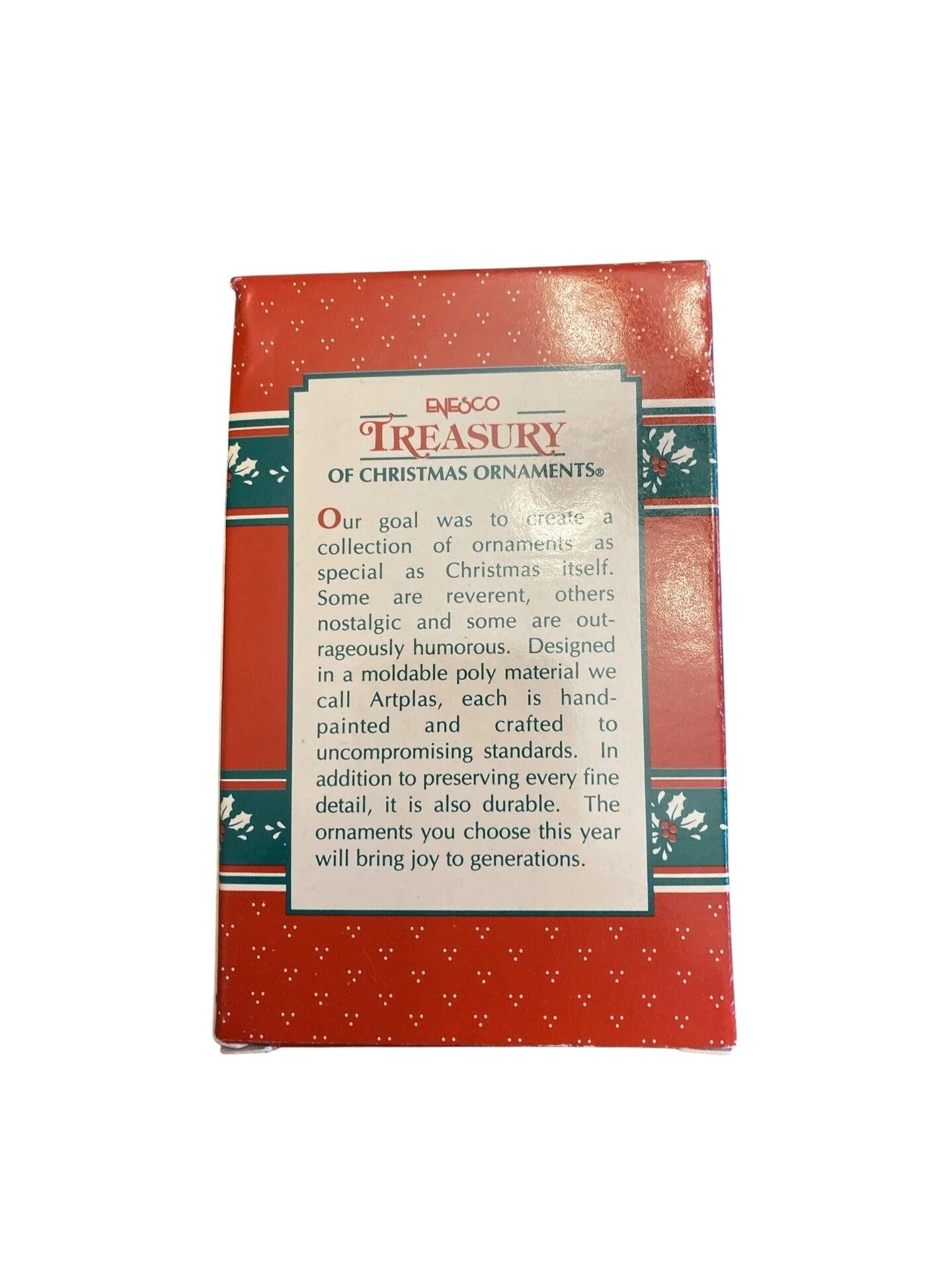 1994 Joy From Head to Hose - Fifth Issue in the "North Pole Fire Department Series Enesco Ornament (Firefighter) 582433