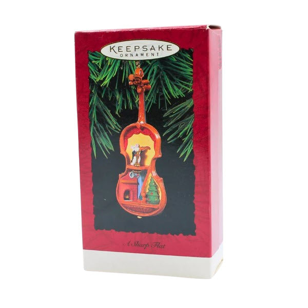 1994 A Sharp Flat Hallmark Ornament (Violin) QX5773