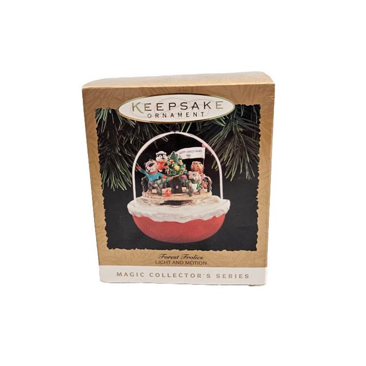 1994 Animal Circle a Lighted Tree Hallmark Ornament (Forest Frolics) QLX7436