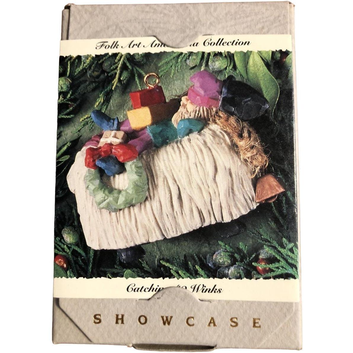 1994 Catching 40 Winks Hallmark Ornament (Folk Art Americana) QK1183