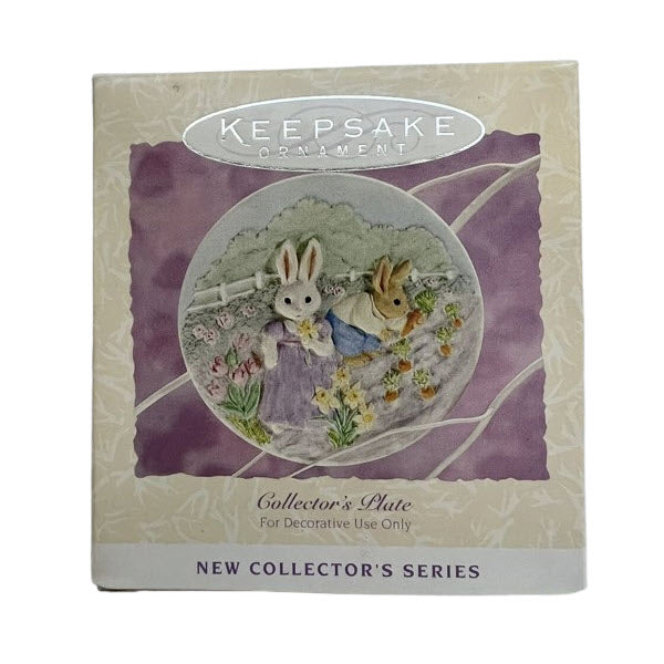 1994 Gathering Sunny Hallmark Ornament (Collector's Plate) QEO8233