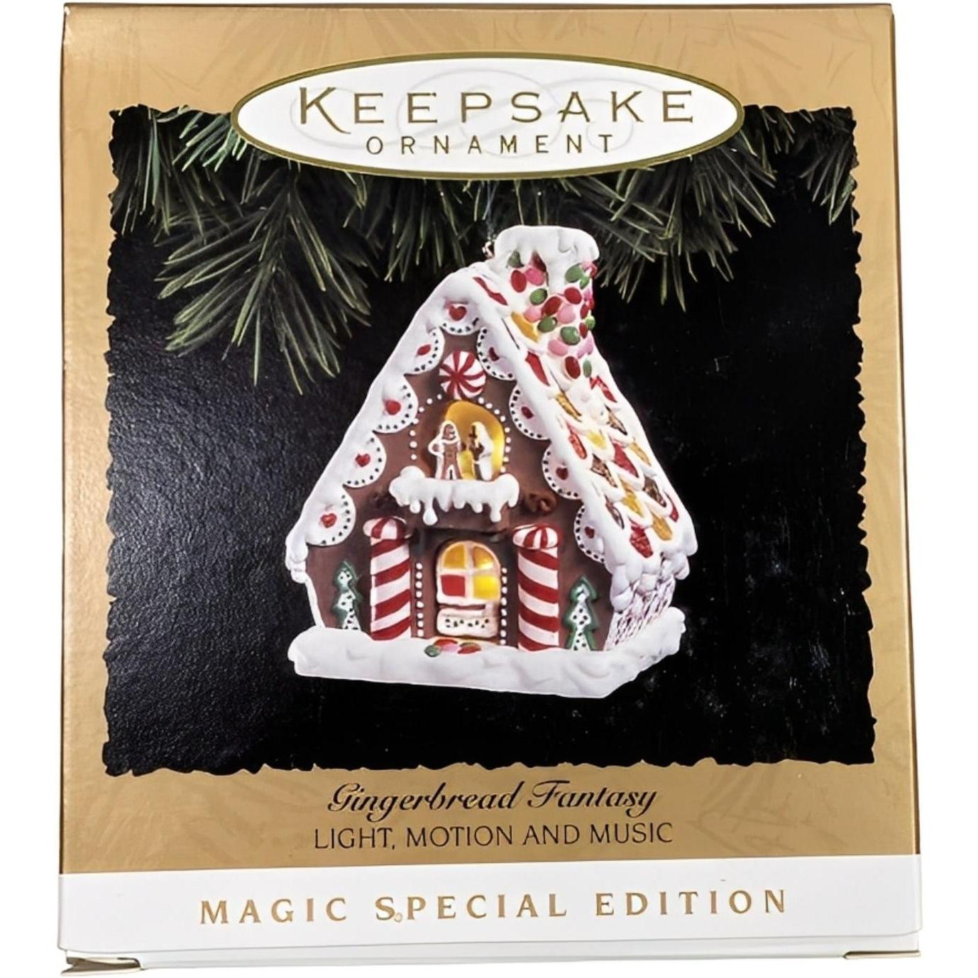 1994 Gingerbread Fantasy Hallmark Ornament (Gingerbread) QLX7382