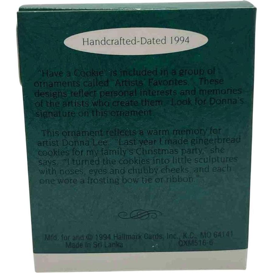 1994 Have a Cookie Hallmark Ornament (Kitchen) QXM5166