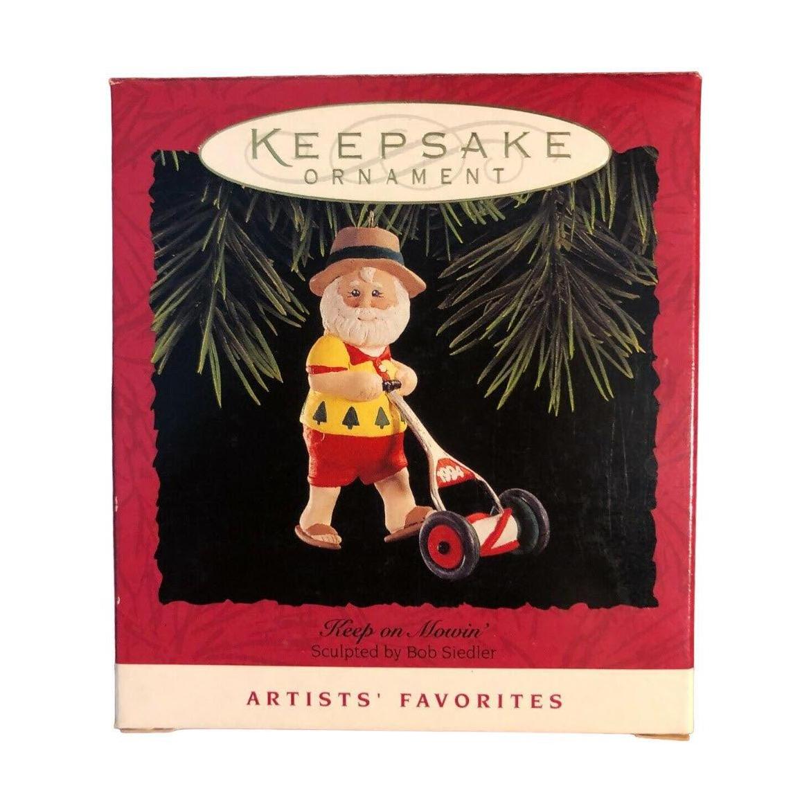 1994 Keep on Mowin' Hallmark Ornament (Santa Claus) QX5413