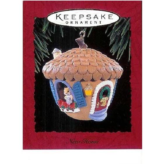 1994 New Home Hallmark Ornament (Chipmunk & Squirrel) QX5663