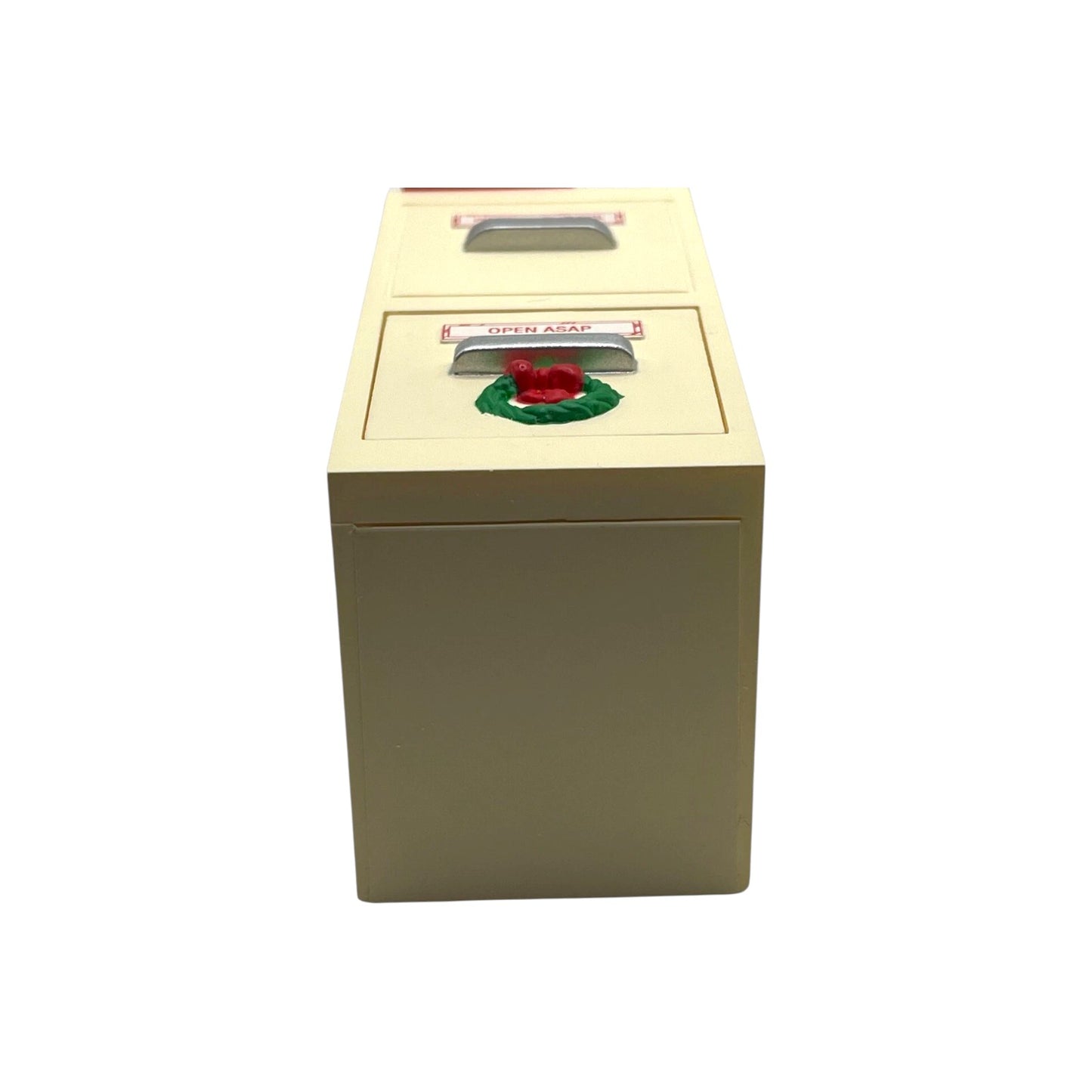 1994 Open - and - Shut Holiday Hallmark Ornament (File Opens - Surprise Inside) QX5696 Image5