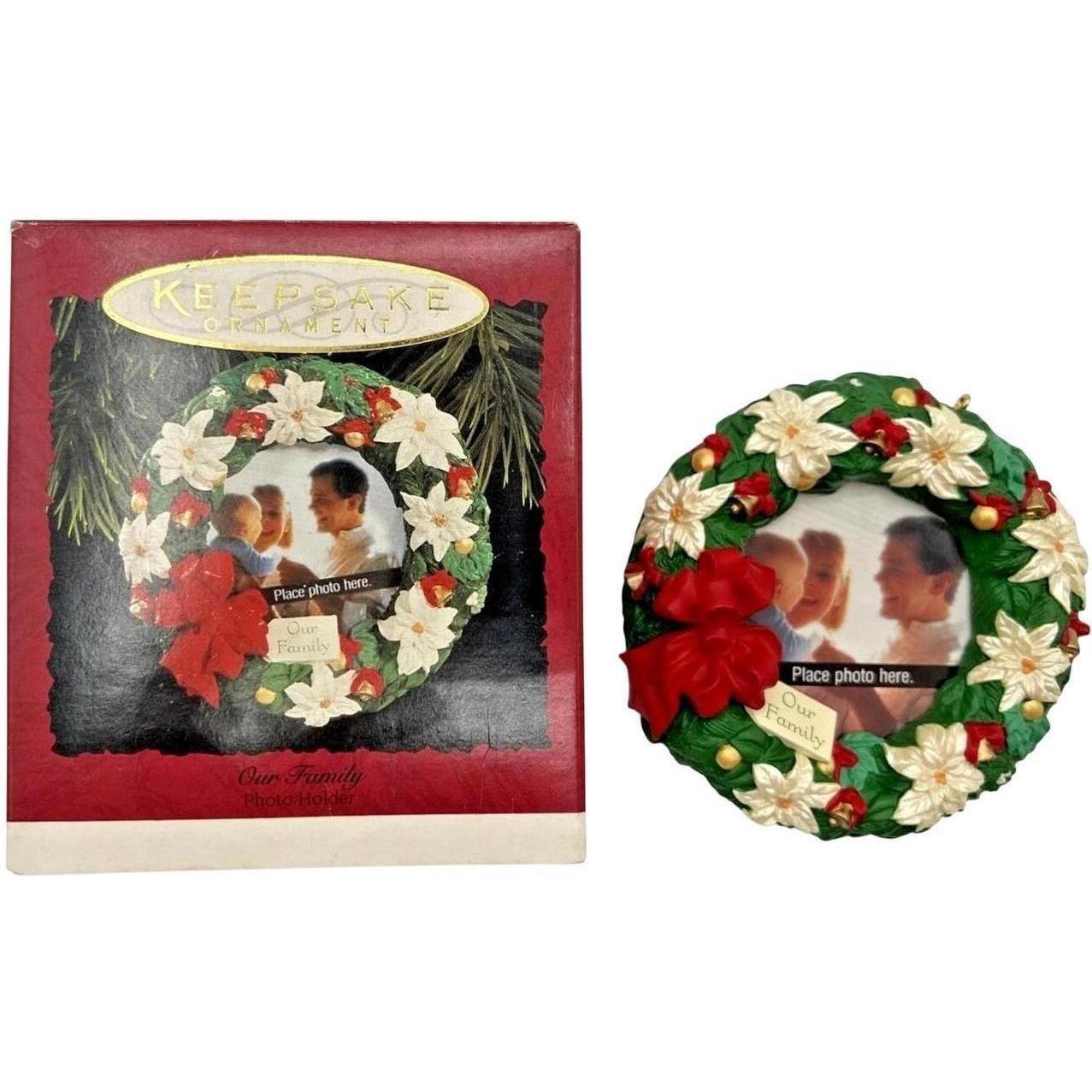 1994 Our Family Hallmark Ornament (Photo Holder) QX5576