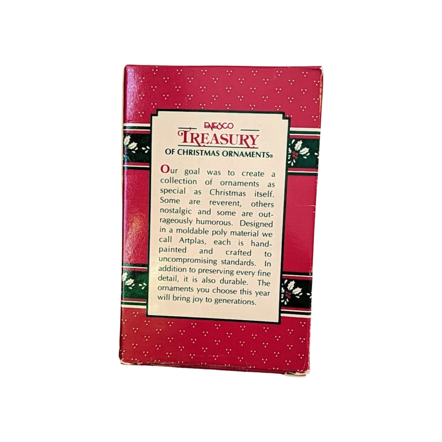 1994 Santa's Scret Test Ride Enesco Ornament (Santa Claus) 599107 Image7