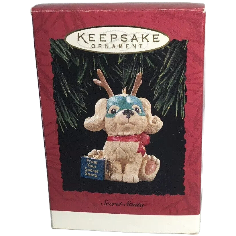 1994 Secret Santa Hallmark Ornament (Puppy) QX5736
