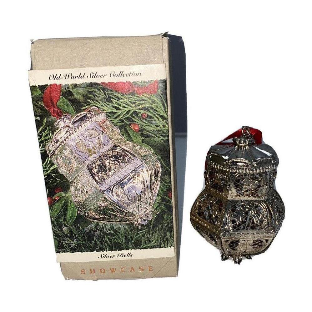 1994 Silver Bells Hallmark Ornament (Old-World Silver Collection) QK1026