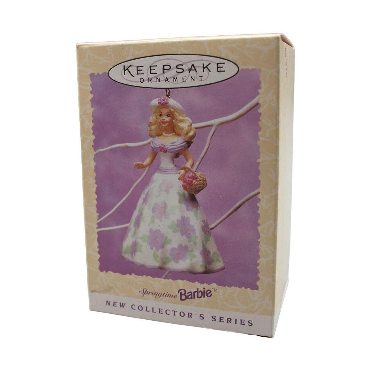 1994 Springtime Barbie Hallmark Ornament (Springtime Barbie) QEO8069